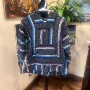 Mexican poncho size small in GUC